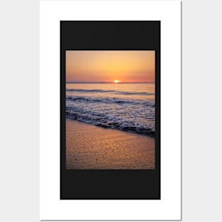 Summer Ocean Sunset Posters and Art